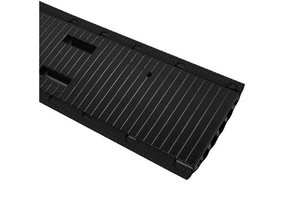 Defender Office Gulvkanal 4-Ch Sort L:870mm B:120mm H:21mm 